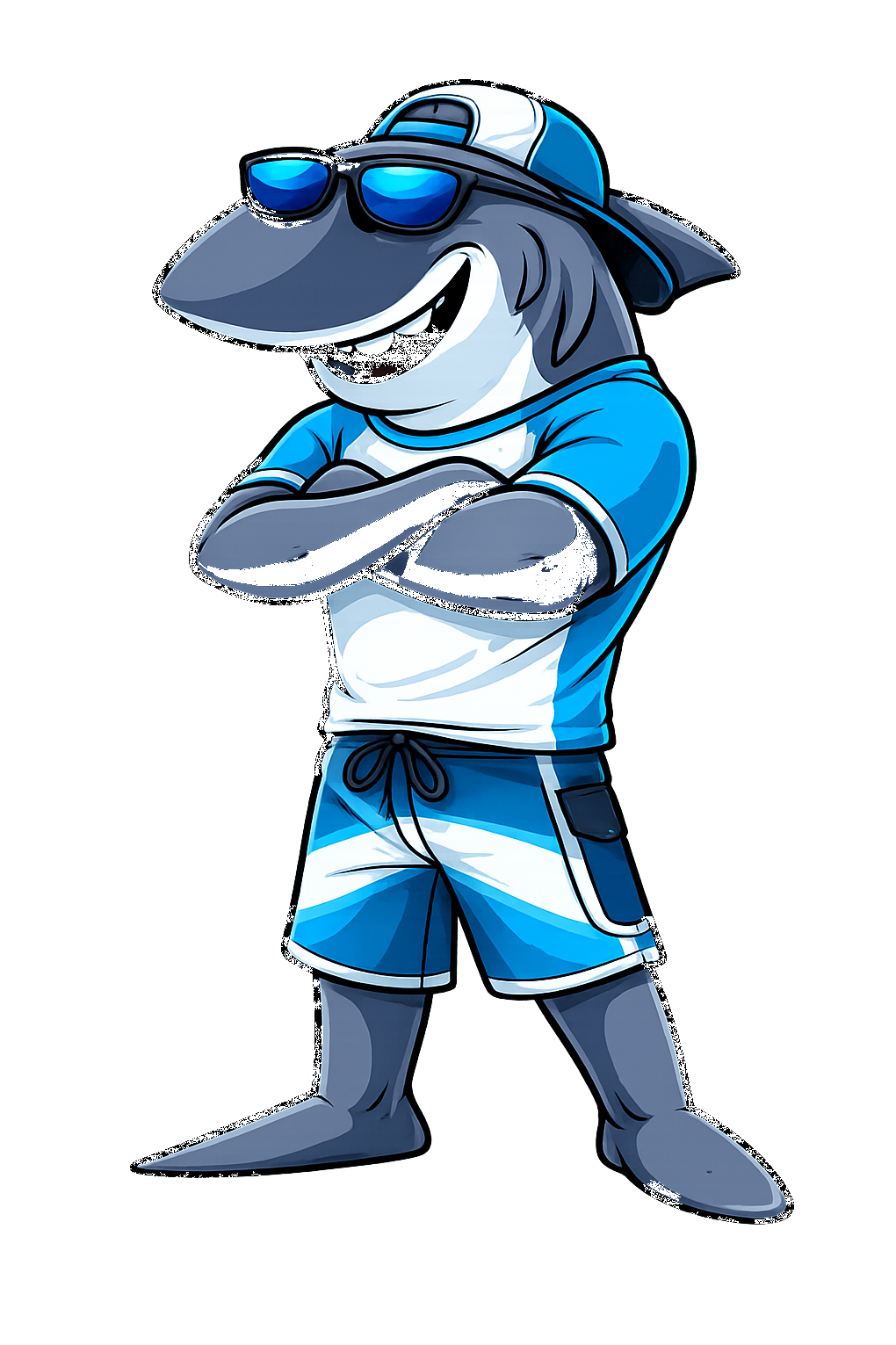 Requin mascotte Dr Gliss